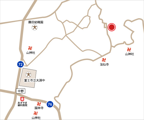 画像：簡易地図